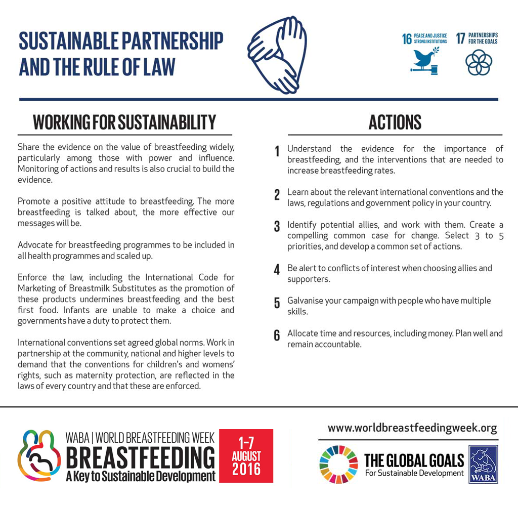 Sustainable Partnership and the Rule of Law