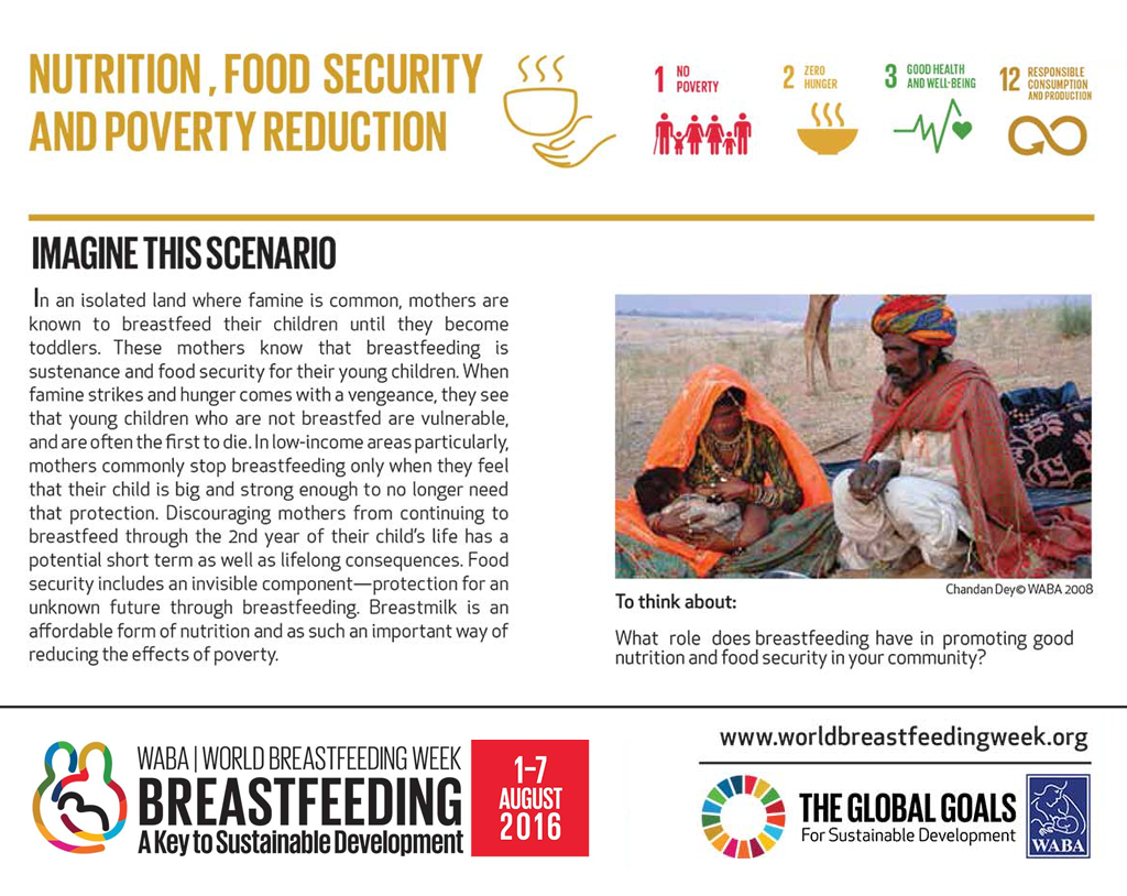 Theme 1: Nutrition, Food Security and Poverty Reduction